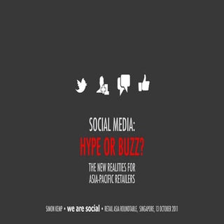 Social Media and Retail Marketing