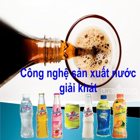 Công nghệ sản xuất nước giải khát có gas