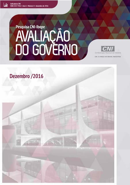 CNI Ibope: Temer não tem confiança de 72% dos brasileiros