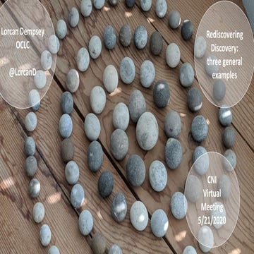 Rediscoverying discovery: three general examples