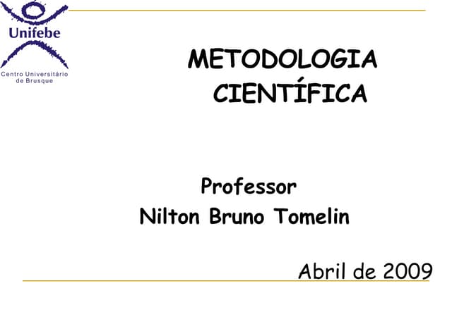 Metodologia do Projeto