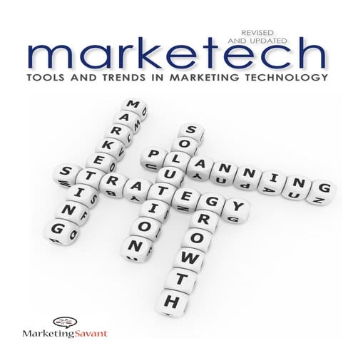 Tools and trends in marketing technology