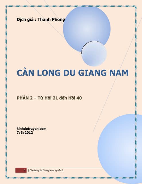 CÀN LONG DU GIANG NAM_Phần 2-hồi 21_hồi 40