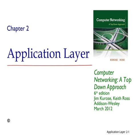 Application Layer | PPTX