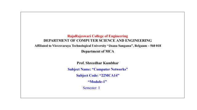 Computer Network Module 1 (Complete).pptx