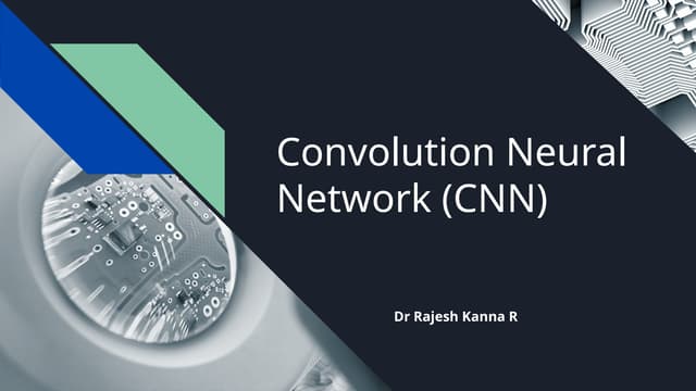 convolutional Neural Network in Deep learning