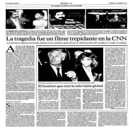 Ted Turner y la CNN