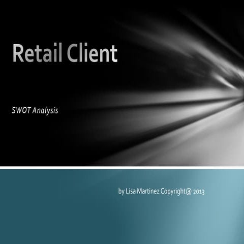 Retail SWOT v.2 