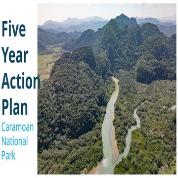 Caramoan National Park_Five yr action plan
