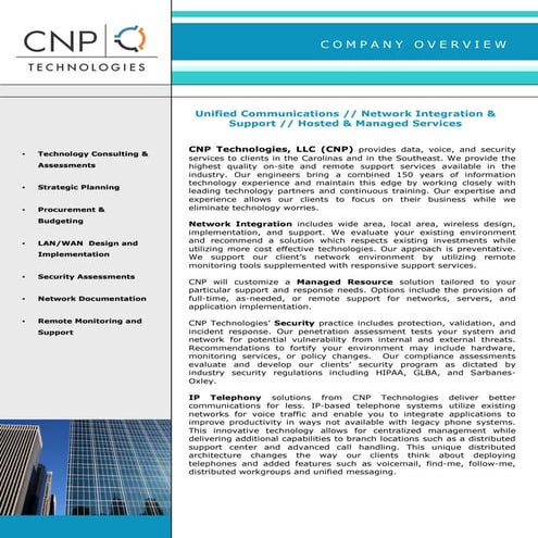 CNP Company overview