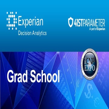 Experian and 41st Parameter - 2015 CNP Expo Session