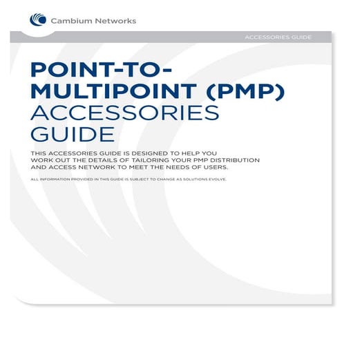 Cn pmp accessories
