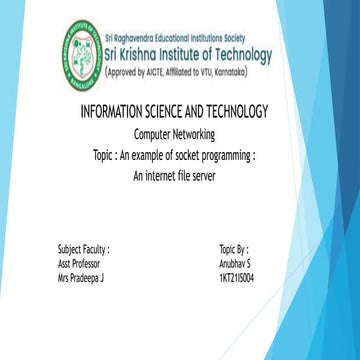 Real-time Code Sharing Service for one-to-many coding classes | PPTX