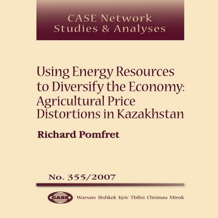 CASE Network Studies and Analyses 355 - Using Energy Resources to Diversify t...