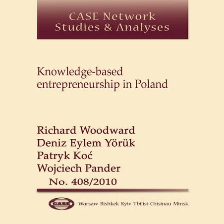 CASE Network Studies and Analyses 408 - 