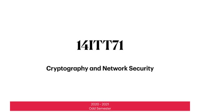 CNS - Chapter1