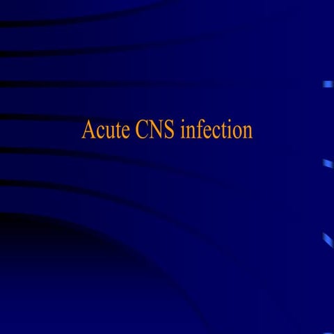 Cnsinfection