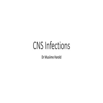 Central nervous system infections for neurosurgery | PDF