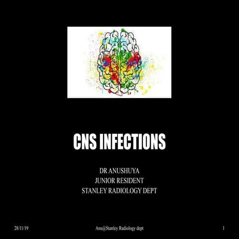 Cns Infections congenital, pyogenic & viral - Imaging