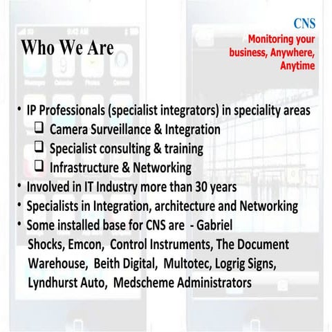 CNS - An Introduction