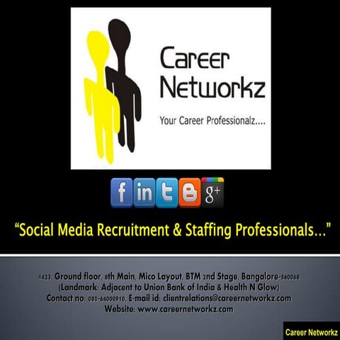 Career Networkz Profile 2013
