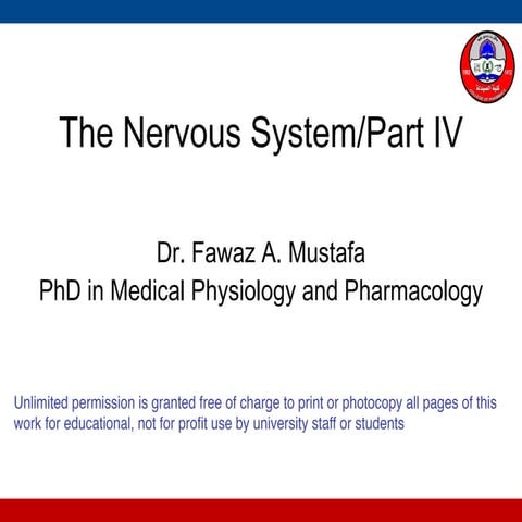 The nervous system:part IV