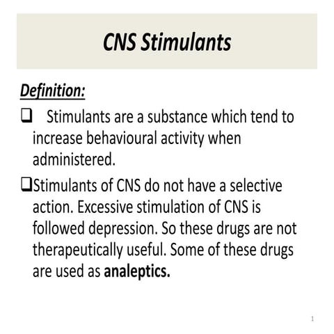 CNS Stimulants.pptx