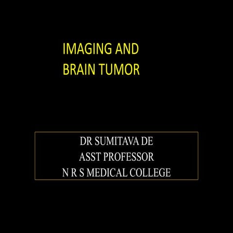 cns tumors and differentiation by imaging modalities .pptx