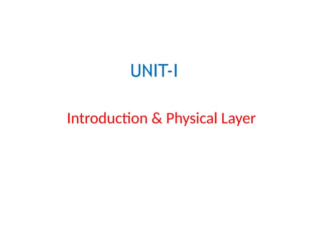 data communication and computer networks