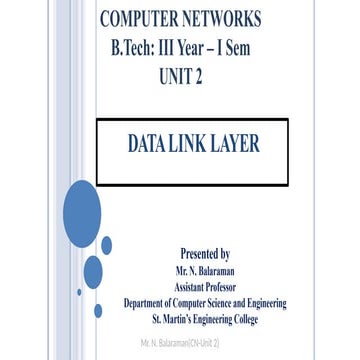 R22 regulat Computer Networks  UNIT 2.ppt