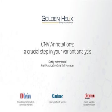 CNV Annotations: a crucial step in your variant analysis