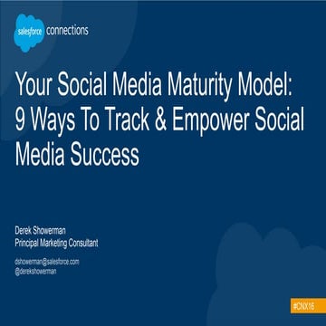 CNX16 - Nine Ways to Track and Empower Social Media Success