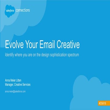 CNX16 - Evolve Your Email Creative