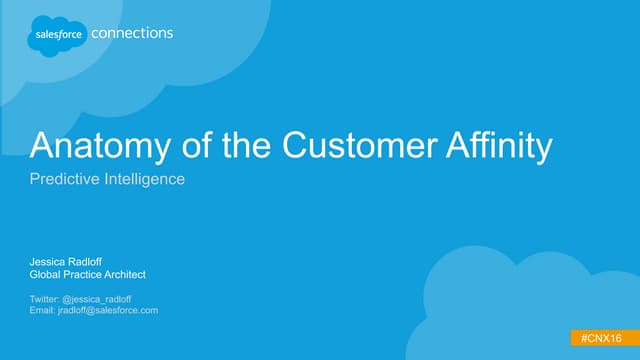 CNX16 Predictive Intelligence: Anat...