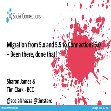 Migration from 5 to Connections 6 - been there, done that