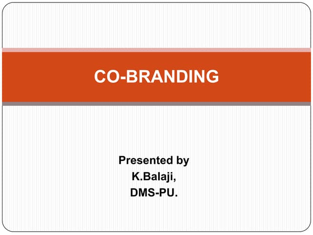 Co-branding