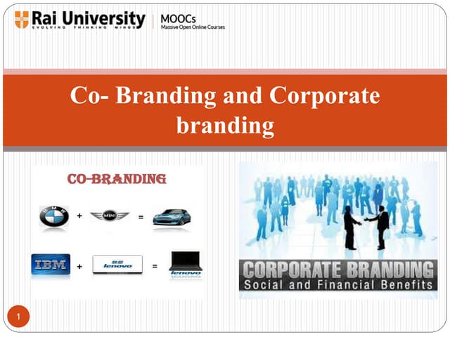 Co - Branding and Corporate Brandin...