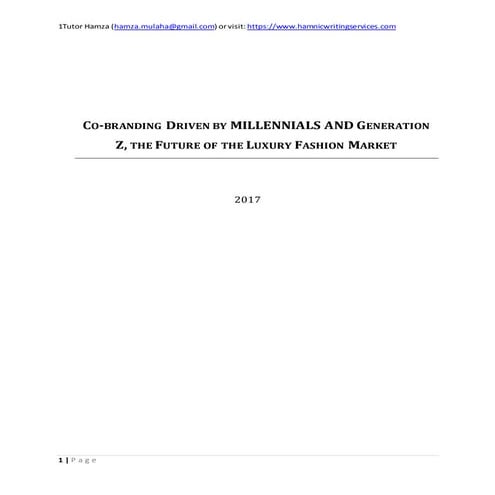 Co branding driven by millennials and generation z, the future of the ...