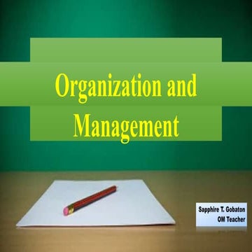 Functions and skills of a manager 