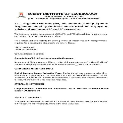 co-po-example of bloomy taxonomy to grade your teaching methods