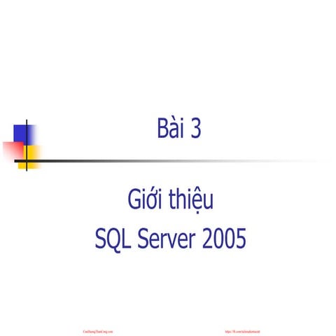 Comprehensive Overview of SQL Server 2005 Features and Architecture | PDF