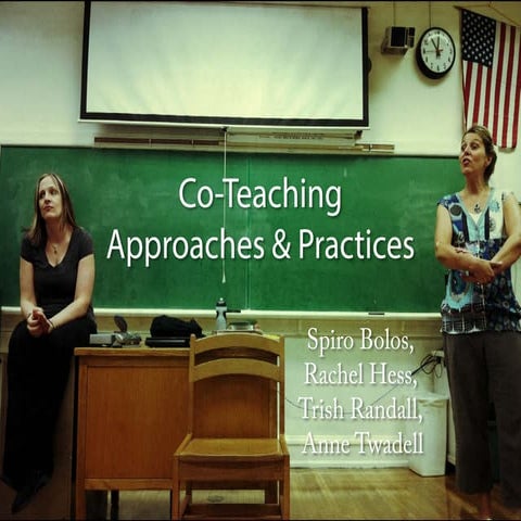Co-Teaching Approaches and Practices