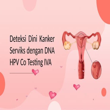 Co-Testing HPV-DNA + IVA Kanker Cervikss | PPTX