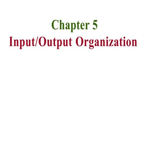 Computer organization | PPT