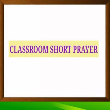 Class room Observation First Quarter Science