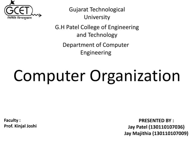 Coa 09-36-computer organization and archietecture-CO-COA