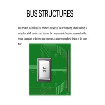 Comprehensive Overview of Bus Structures and Software Integration in ...