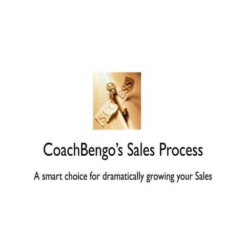 CoachBengo's Sales Process