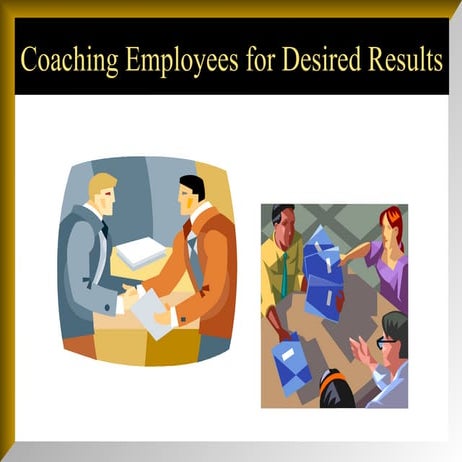 Coaching Instead of issuing direct commands, coaching leaders act as mentors,...