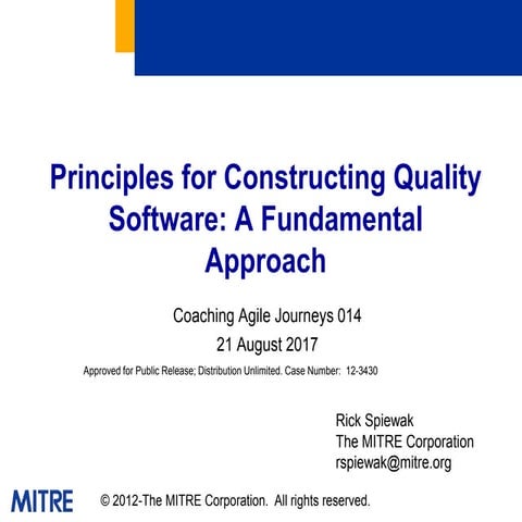 CAJ-014 Rick Spiewak